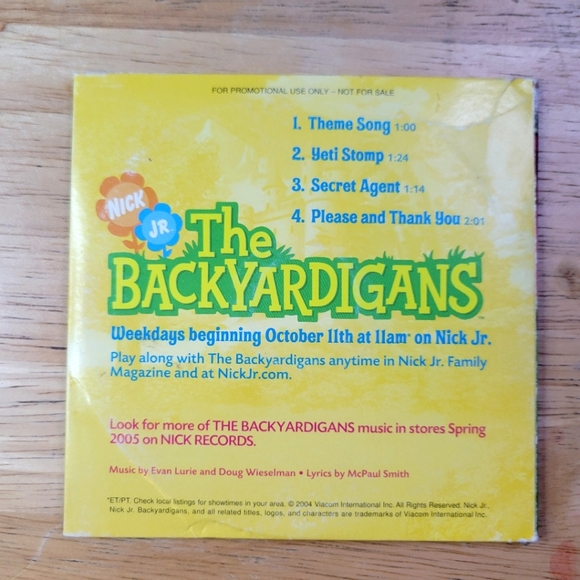 The Backyardigans : The Adventure Begins (Nick Jr Music CD, 2005) - Picture 2 of 14